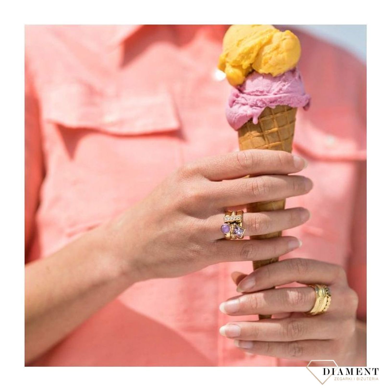 Pierścionek z oczkiem w kolorze fioletowym Melano masa jubilerska M01SR5041SS F (2).jpg